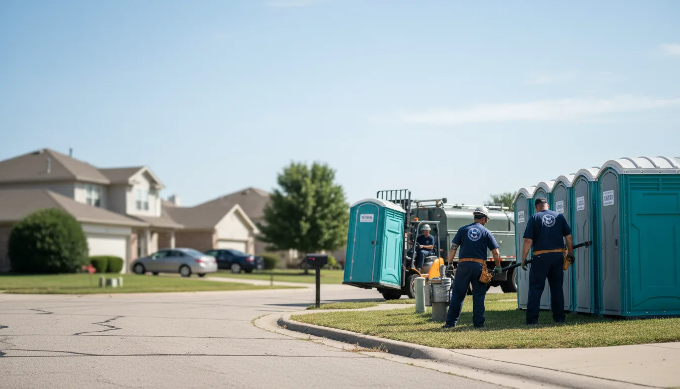 Porta Potty Rental in Buffalo, IL near me